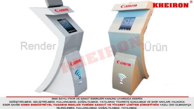 Canon I-Pad Ahşap Standı