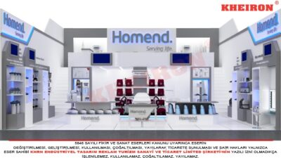 Homend Ahşap Fuar Standı (Zuchex)