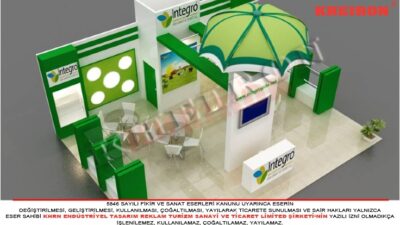 İntegro Ahşap Fuar Standı (Agro Expo)