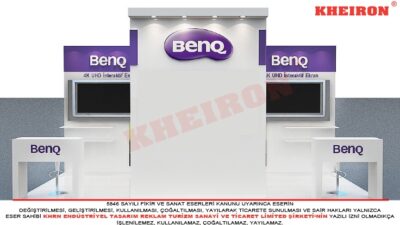 BenQ Ahşap Fuar Standı (Gess)