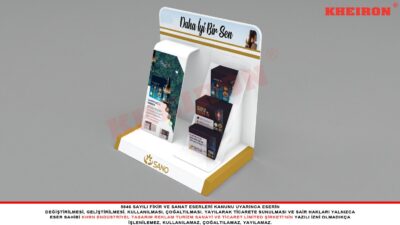 Pleksi Eczane Teşhir Standı