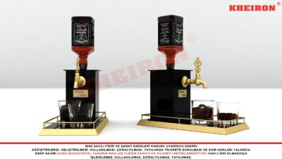 Musluklu Viski İçki Standı