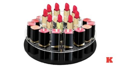 Akrilik Dönen Ruj Standı