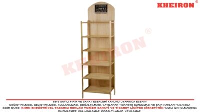 Ahşap Kahve Standı
