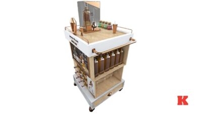 Tekerlekli İçki Standı