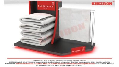 Ahşap Havlu Standı