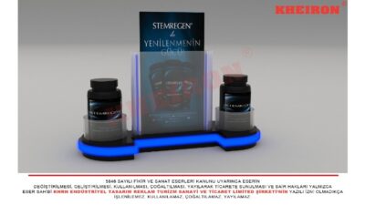 Pleksi Işıklı Stand