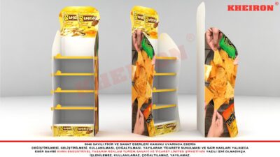 Geçmeli Oluklu PP Standı