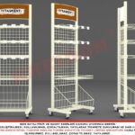 Askılı Çubuklu Ayaklı Kuruyemiş Standı
