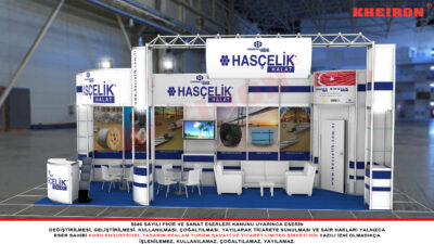 Hasçelik Euraisa Rail Fuarı Modüler Fuar Standı