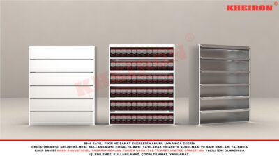 Kapaklı Işıklı Sigara Stand