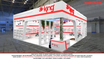 Zuchex King Ahşap Fuar Standı