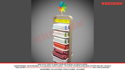 Gündoğumu Naturel Ahşap Stand