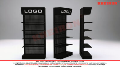 Ayaklı De-monte Nalbur Standı