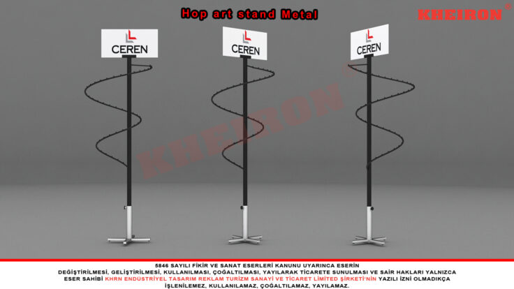 Hop Ceo Art Metal Standı