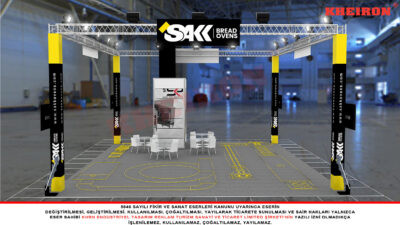 SAKK Bread Ovens Truss Standı