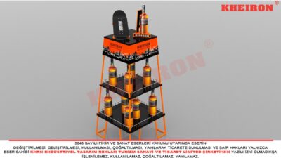 Auchentoshan Metal Pleksi İçki Standı