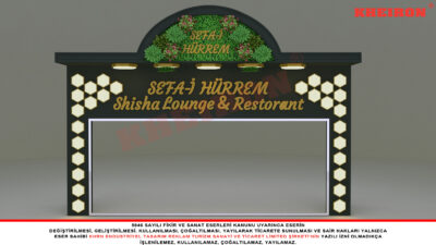 Giriş Tabelası Tasarımı