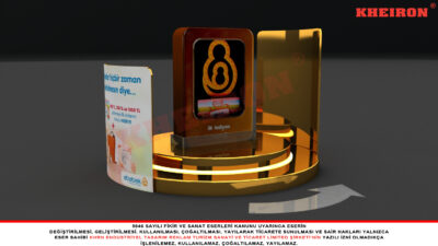 Masaüstü Dönen Obje Standı