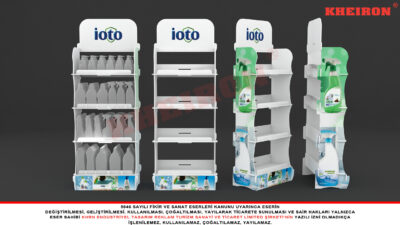 Ahşap Çoklu Ürün Çözümü Standı