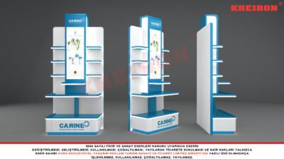 Carine Ayaklı Premium Stant