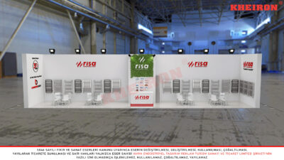 Risa Alüminyum Ahşap Fuar Standı