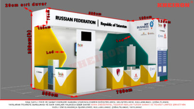 Rusya Tataristan Fuar Standı