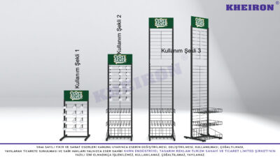MetalTel Çerezsever Kuruyemiş Standı