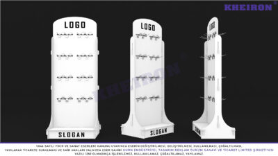 Çift Taraflı Kancalı Stand