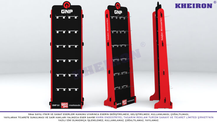 Ahşap Telefon Aksesuar Standı