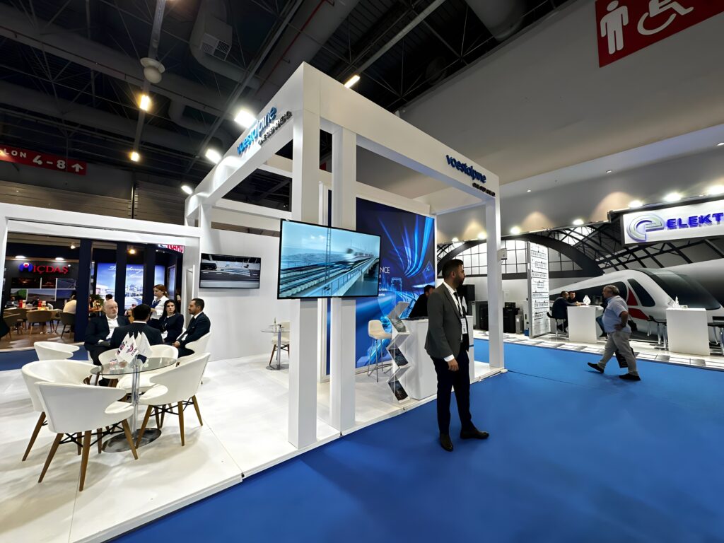 Vademsaş Voestalpine Fuar Standı Lightbox ve Ekranlar