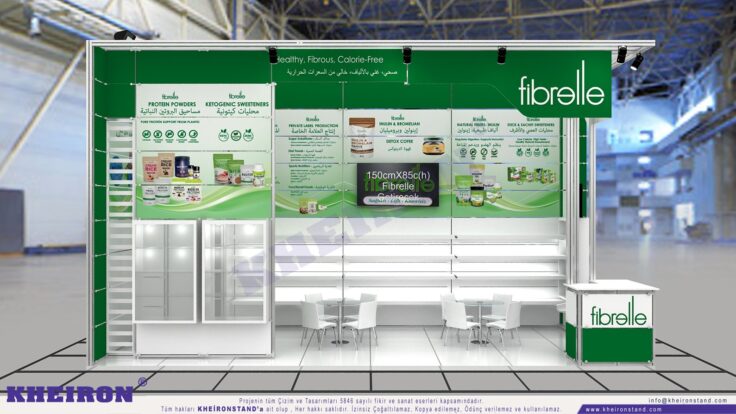 Fibrelle WorldFood Modüler Standı