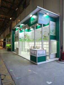 Fibrelle WorldFood Modüler Standı Kurulumdan Bir Enstantane